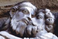 Saint Gilles du Gard - Eglise - Le baiser de Judas